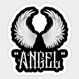 Cool Angel wings 1 Sticker